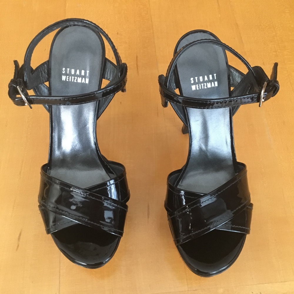 Stuart Weizmann Platform Sandals - image 3